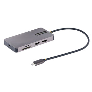 Hub USB Startech 120B-USBC-MULTIPORT Grau