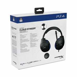 Gaming Headset mit Mikrofon Hyperx Cloud Stinger Schwarz/Blau