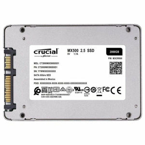 Festplatte Crucial MX500 2 TB SSD