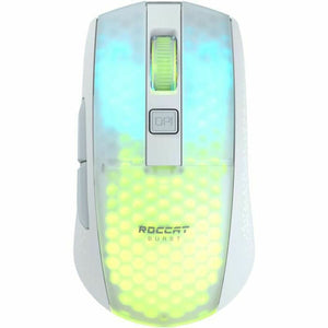 Mouse Roccat Burst Pro Air Bluetooth Weiß Gaming LED-Lichter