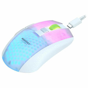 Mouse Roccat Burst Pro Air Bluetooth Weiß Gaming LED-Lichter