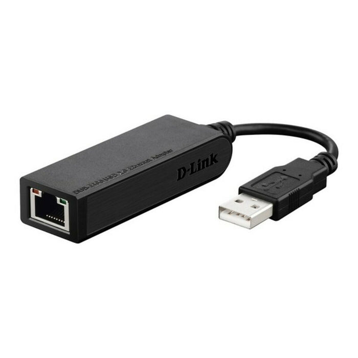 USB 2.0-zu-Red RJ45-Adapter D-Link DUB-E100             10/100 Mbps