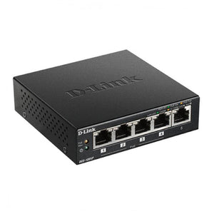 Switch D-Link DGS-1005P LAN PoE Schwarz