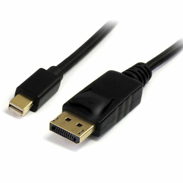 Mini-DisplayPort-Kabel zu DisplayPort Startech MDP2DPMM2M           (2 m) 4K Ultra HD Schwarz