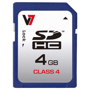 Mikro SD Speicherkarte mit Adapter V7 VASDH4GCL4R-2E