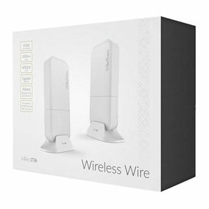 Schnittstelle Wireless Wire Mikrotik RBwAPG-60ad kit 60 GHz Weiß (2 pcs)