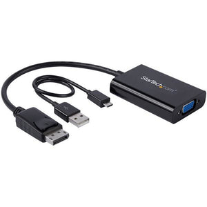 DisplayPort-zu-SVGA-Adapter Startech DP2VGAA              Schwarz