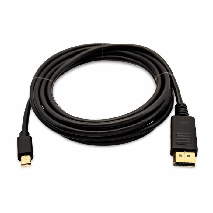 Mini-DisplayPort-Kabel zu DisplayPort V7 V7MDP2DP-03M-BLK-1E  Schwarz