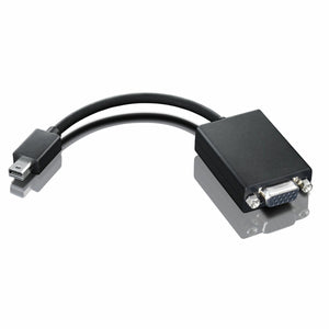 Mini-DisplayPort-Adapter zu VGA Lenovo 0A36536              Schwarz