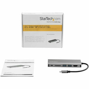 Dockstation Startech DKT30CSDHPD3         4K Ultra HD Grau