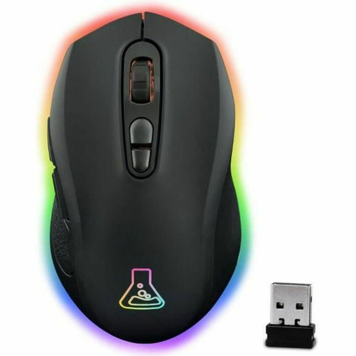 Mouse The G-Lab Kult Neon USB Schwarz Gaming 2400 dpi