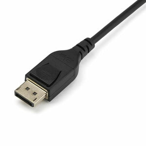 DisplayPort-Kabel Startech DP14MM1M             1 m 4K Ultra HD Schwarz