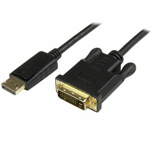 DisplayPort-Kabel zu DVI Startech DP2DVI2MM3           95 cm Schwarz