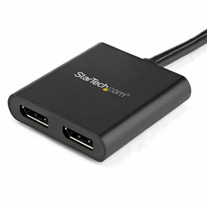 Splitter DisplayPort Startech MSTDP122DP Schwarz 4K Ultra HD