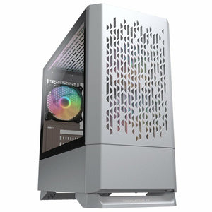 ATX Semi-Tower Rechner Cougar MG140 Air RGB Weiß