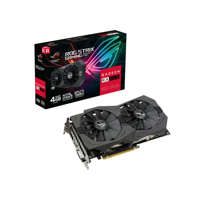 Grafikkarte Asus ROG-STRIX-RX560-4G-V2-GAMING 4 GB GDDR5