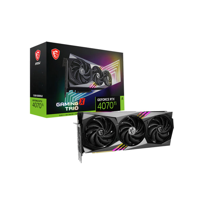 Grafikkarte MSI GeForce RTX 4070 Ti GAMING X TRIO 12 GB GDDR6X