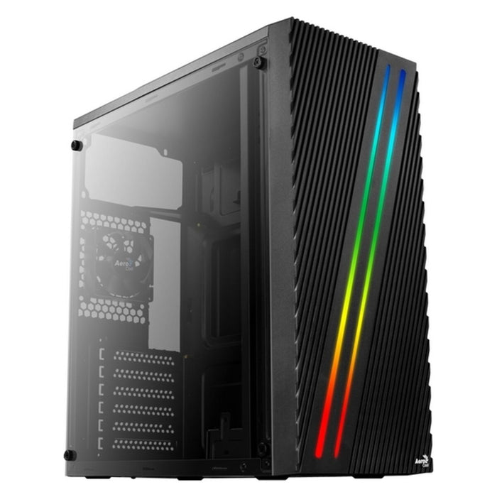 ATX Semi-Tower Rechner Aerocool STREAK RGB USB 3.0 Schwarz