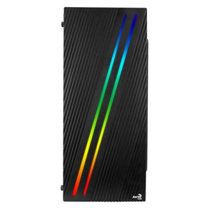 ATX Semi-Tower Rechner Aerocool STREAK RGB USB 3.0 Schwarz