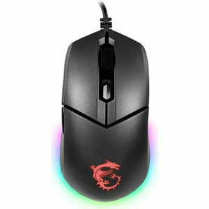 Gaming Maus MSI Clutch GM11 Schwarz Lichter Mit Kabel