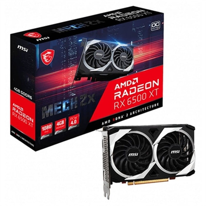 Grafikkarte MSI RADEON RX 6500 XT MECH 2X 4G OC