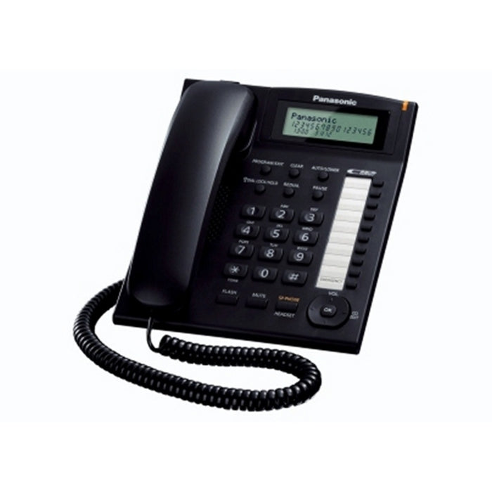 Festnetztelefon Panasonic Corp. KX-TS880EXB LCD Schwarz