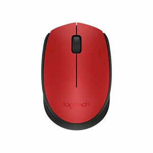 Schnurlose Mouse Logitech M171 1000 dpi Schwarz Rot