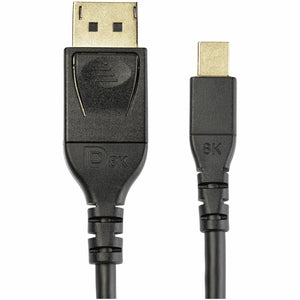 Mini-DisplayPort-Kabel zu DisplayPort Startech DP14MDPMM1MB         Schwarz