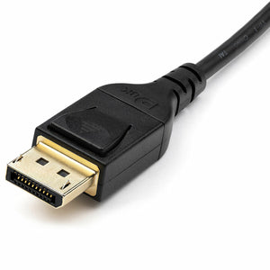 Mini-DisplayPort-Kabel zu DisplayPort Startech DP14MDPMM1MB         Schwarz