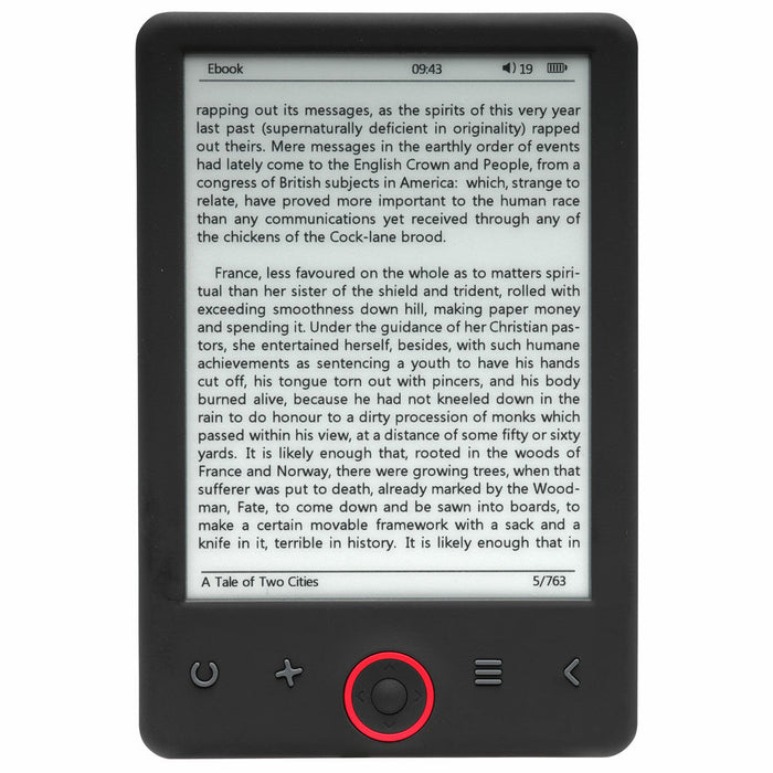 E-Book Denver Electronics EBO-626 Schwarz 4 GB