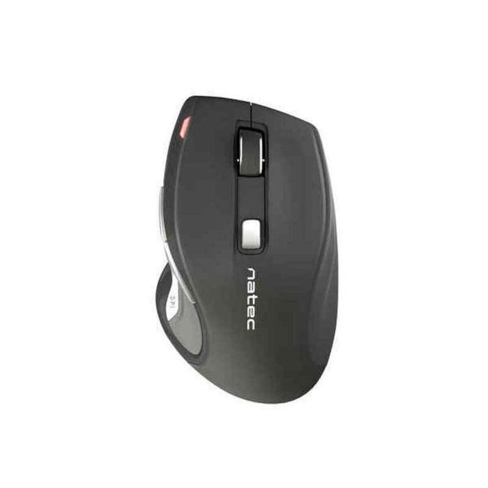 Schnurlose Mouse Natec JAGUAR 2400 DPI Schwarz