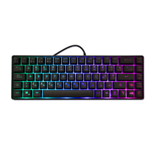 Tastatur CoolBox DG-TEC65-RGB Qwerty Spanisch