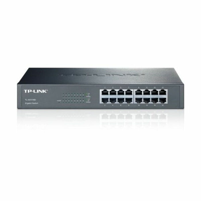 Schalter für das Netz mit Schaltschrank TP-Link TL-SG1016D 32 Gbps