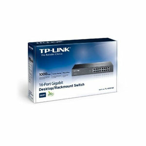 Schalter für das Netz mit Schaltschrank TP-Link TL-SG1016D 32 Gbps