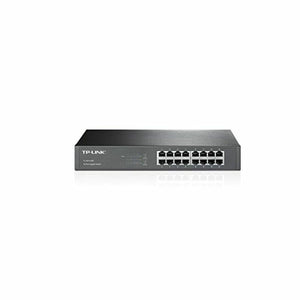 Schalter für das Netz mit Schaltschrank TP-Link TL-SG1016D 32 Gbps