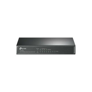 Schalter für das Büronetz TP-Link TL-SF1008P RJ45 PoE 1.6 Gbps Schwarz