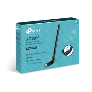 USB-WLAN-Adapter TP-Link Archer T3U Plus Gigabit Ethernet 867 Mbit/s Schwarz