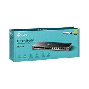 Schalter für das Büronetz TP-Link TL-SG116E RJ45 32 Gbps Schwarz (16 Anschlüsse)