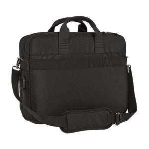 Tasche für Laptop & Tablet Safta Business USB Schwarz (41 x 33 x 9 cm)