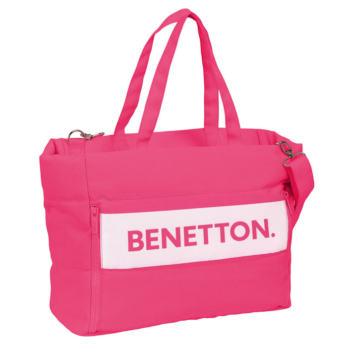 Laptoptasche Benetton Raspberry Pink (54 x 31 x 17 cm)