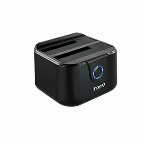 Dual-Dockstation TooQ TQDS-802B 2.5" / 3.5" SATA USB 3.0 Schwarz