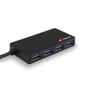 Hub USB NGS IHUB3.0 480 Mbps Schwarz