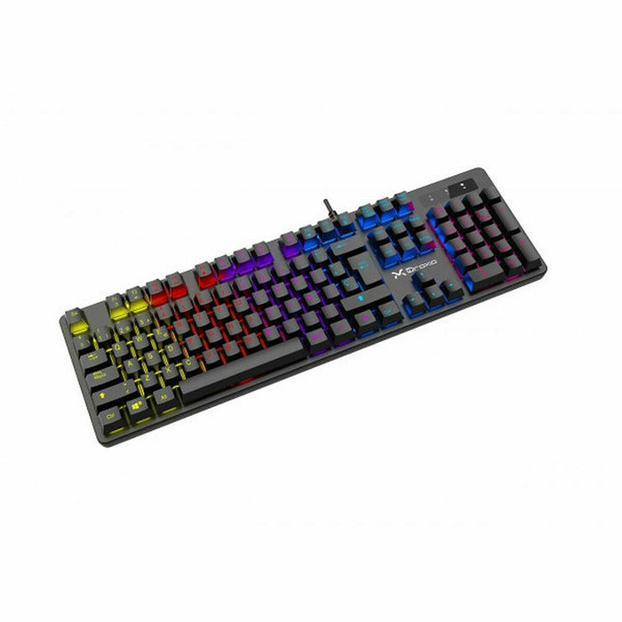 Gaming Tastatur Droxio Katori Qwerty Spanisch Schwarz