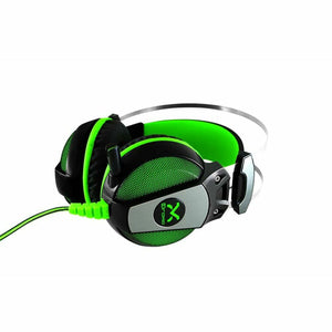 Gaming Headset mit Mikrofon Droxio HADLOK USB grün