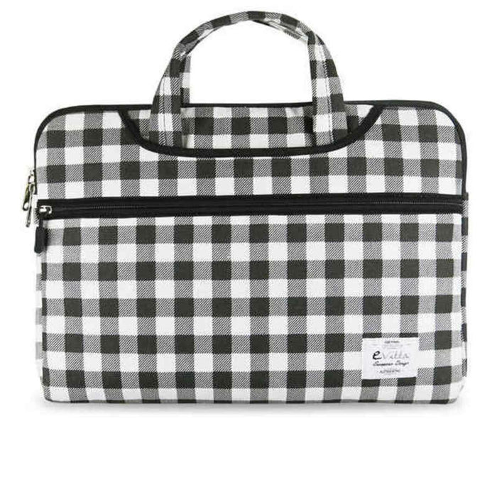 Laptoptasche E-Vitta Chequered 13,3" Schwarz