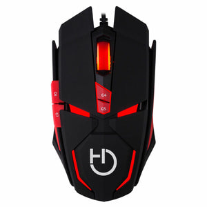 Gaming Maus Hiditec MICRURUS 8100 dpi Rot