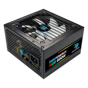 Stromquelle CoolBox DG-PWS600-MRBZ RGB 600W Schwarz 600W