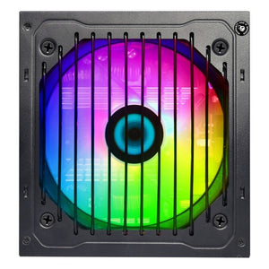 Stromquelle CoolBox DG-PWS600-MRBZ RGB 600W Schwarz 600W