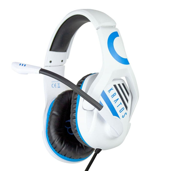 Gaming Headset mit Mikrofon FR-TEC Kratos Weiß