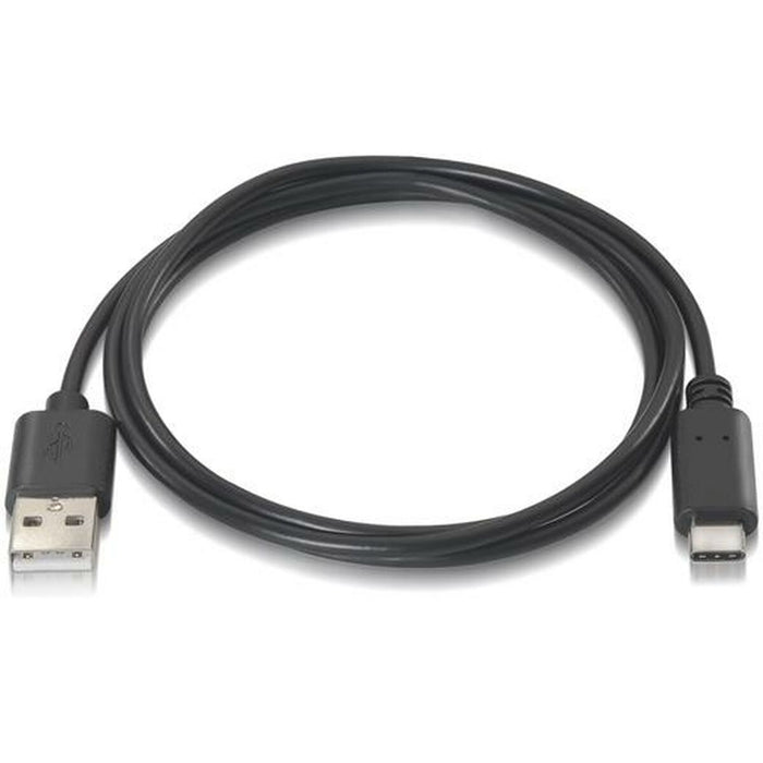 USB A zu USB-C-Kabel Aisens A107-0050 Schwarz 50 cm